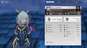 Conta Blue Protocol Frost Mage