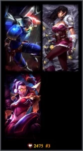 conta prata 4 26 heroes - League of Legends LOL