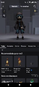 Conta Roblox skim 600 robux - Outros