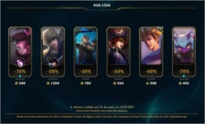 Conta lol platina 1 mmr de mestre - League of Legends