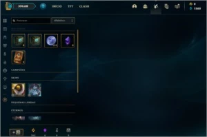 Conta league of legends smurf platina 4 LOL