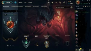 Conta league of legends smurf platina 4 LOL