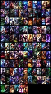 Conta League of Legends (LoL), Plat 3, 116 champs, 81 skins