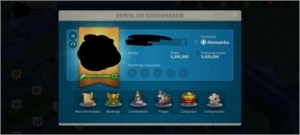 Conta RoK 9.8M de poder + 20k de gemas (Valor Negociavel) - Outros
