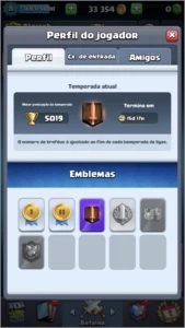 CONTA CR COM 5000 TROFÉUS, 35K GOLD E VARIAS LENDÁRIAS! - Clash Royale