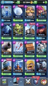 CONTA CR COM 5000 TROFÉUS, 35K GOLD E VARIAS LENDÁRIAS! - Clash Royale