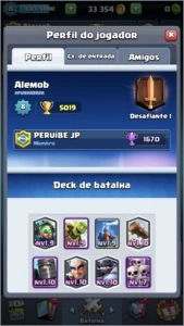 CONTA CR COM 5000 TROFÉUS, 35K GOLD E VARIAS LENDÁRIAS! - Clash Royale