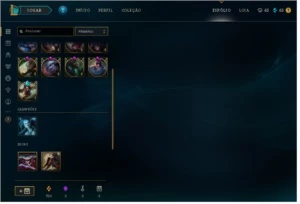 Vendo conta lvl 37, platina 4 Flex, Gold 2 SoloQ Por 150$ - League of Legends LOL