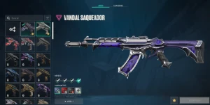 conta valorant com muitas skins 🔥