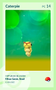 Caterpie Shiny - Pokemon Go