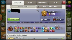 Conta Cv10 12k de gemas e Conta clash royale desafiante I - Clash of Clans