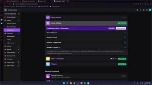 Conta twitch afiliada - Outros