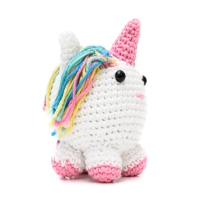 Unicórnio Bola em amigurumi - Artesanato e Personalizados