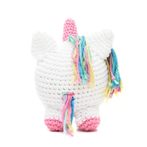 Unicórnio Bola em amigurumi - Artesanato e Personalizados