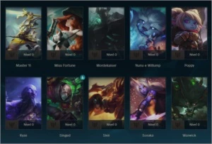 🟢 SMURF PLATINA 🔥 MMR ALTO 💎 34K ESSÊNCIAS - League of Legends LOL
