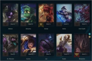 🟢 SMURF PLATINA 🔥 MMR ALTO 💎 34K ESSÊNCIAS - League of Legends LOL