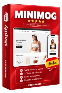 Tema Minimog Shopify Espanhol Latam + Chave de Ativação - Sites, Lojas e Sistemas Prontos Sites e Scripts