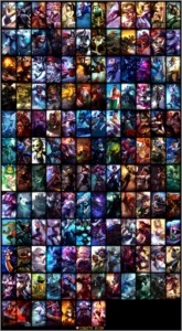 Conta de LoL Platina V com muitas skins e ícones - League of Legends