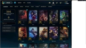 Conta league of legends nivel 85, 110 champs LOL