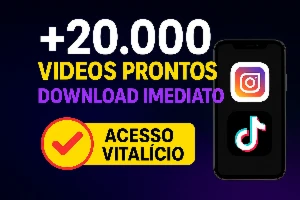 💎 Pacote Diamante: +20.000 Vídeos vira  – Envio automático - Outros