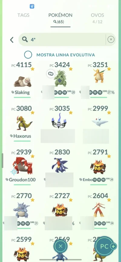 Conta pokemon go nv 49 - Pokémon