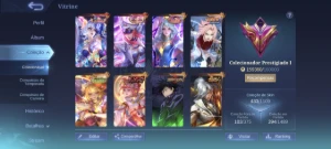 🌠Mobile Legends Conta Com 433 Skins. Muitas Skins Raras