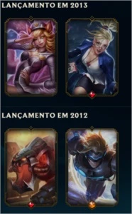 Conta League of Legends Gold LOL