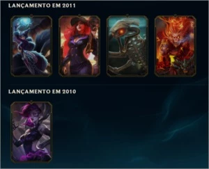 Conta League of Legends Gold LOL