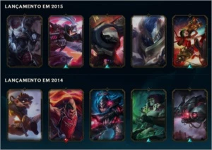 Conta League of Legends Gold LOL