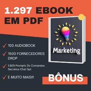 1.297 ebook em PDF - Bônus - Envio Imediato! - eBooks