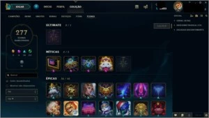 Conta League Of Legends, 357 Skins, 277 Icones, Todos Champs LOL