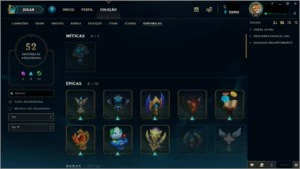 Conta League Of Legends, 357 Skins, 277 Icones, Todos Champs LOL