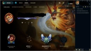 Conta League Of Legends, 357 Skins, 277 Icones, Todos Champs LOL
