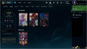 Conta Platina 2 - League of Legends LOL