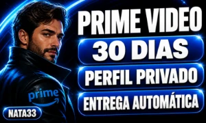 Prime Video 30 Dias Tela Privada | ⚡ Entrega Automática - Assinaturas e Premium