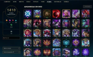Conta league of legends desde 2012  c/ itens no Valorant LOL