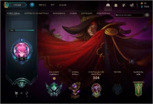 Conta Platina 2 League of Legends . Conta smurf Ouro 4 LOL