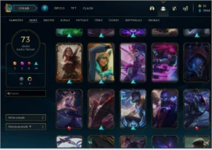 Conta Platina 2 League of Legends . Conta smurf Ouro 4 LOL