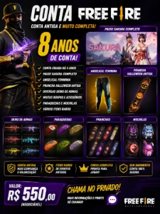 Conta Og Free Fire