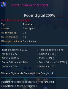 Conta Ladmo / Servidor Omegamon/ Aoa Legit / - Digimon Masters Online
