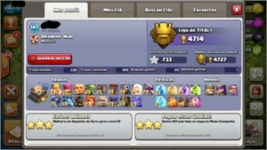 Conta Clash of Clans Cv11 totalmente full