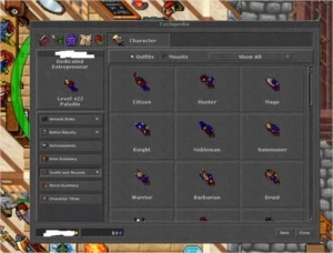 RP 422 + EK 327 non pvp - Tibia