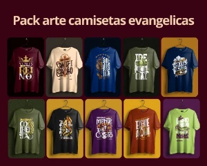 Artes Evangélicas para Camisas