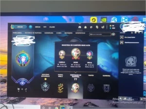 Conta Smurf de lol - League of Legends
