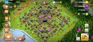 Conta cv15 bem upada - Clash of Clans