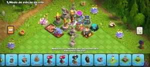 Conta cv15 bem upada - Clash of Clans