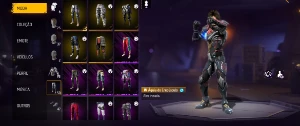 Conta Free Fire | Level 51 | 2 Passes E Muitas Roupas