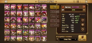Vendo acc global 2 NAT 5 LD Eludia e Ciri light - Summoners War