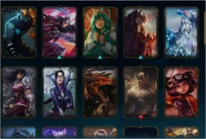 Conta League of Legends all champions 50 skins LOL