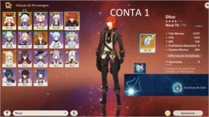5 ⭐️QIQI C1 + KLEE + CHILDE + DILUC + ORAÇÃO PERDIDA - Genshin Impact